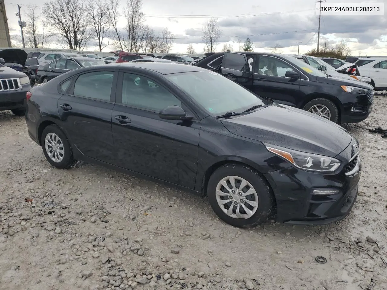 2020 Kia Forte Fe VIN: 3KPF24AD2LE208213 Lot: 80943514