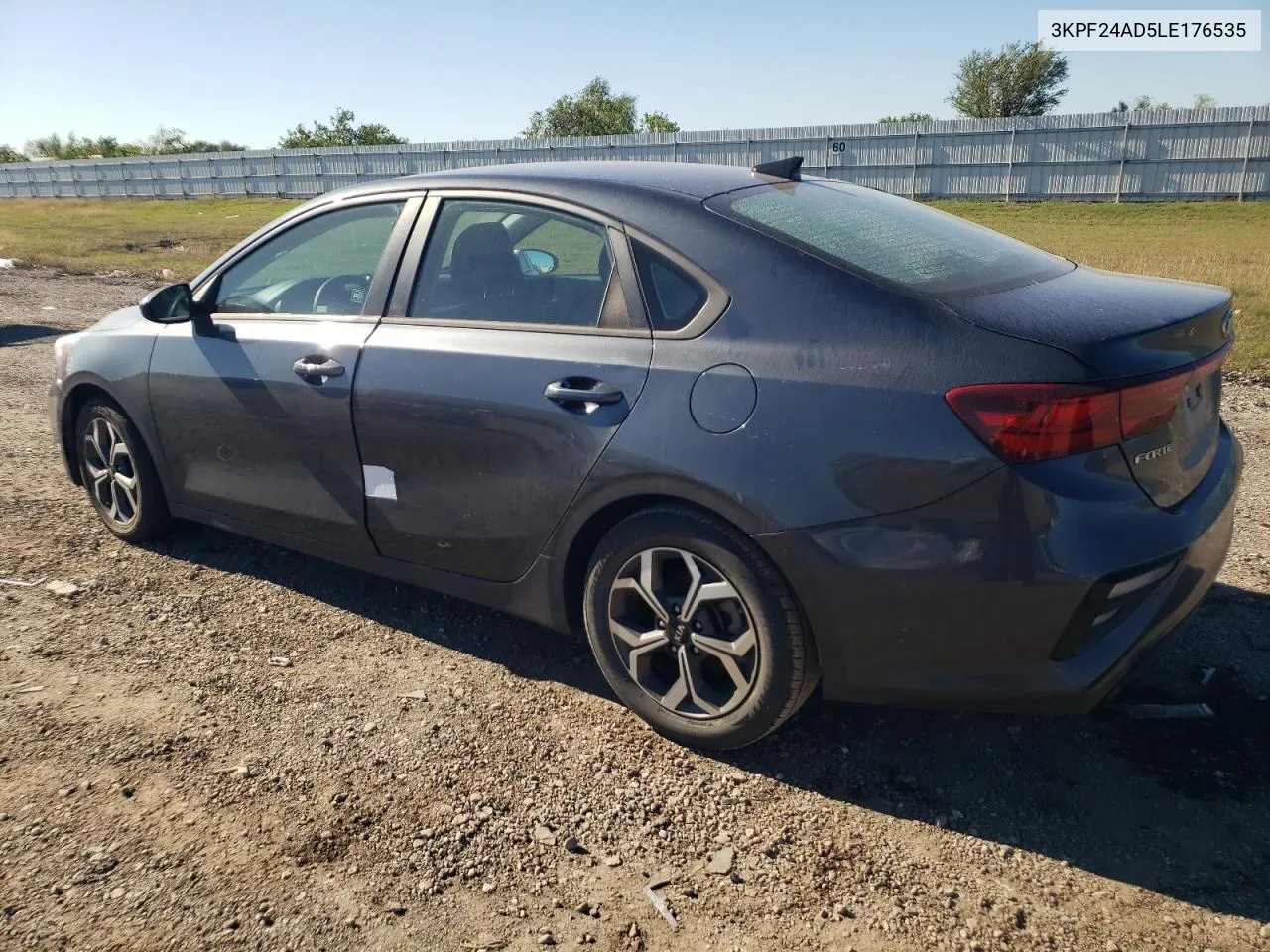 2020 Kia Forte Fe VIN: 3KPF24AD5LE176535 Lot: 80984454