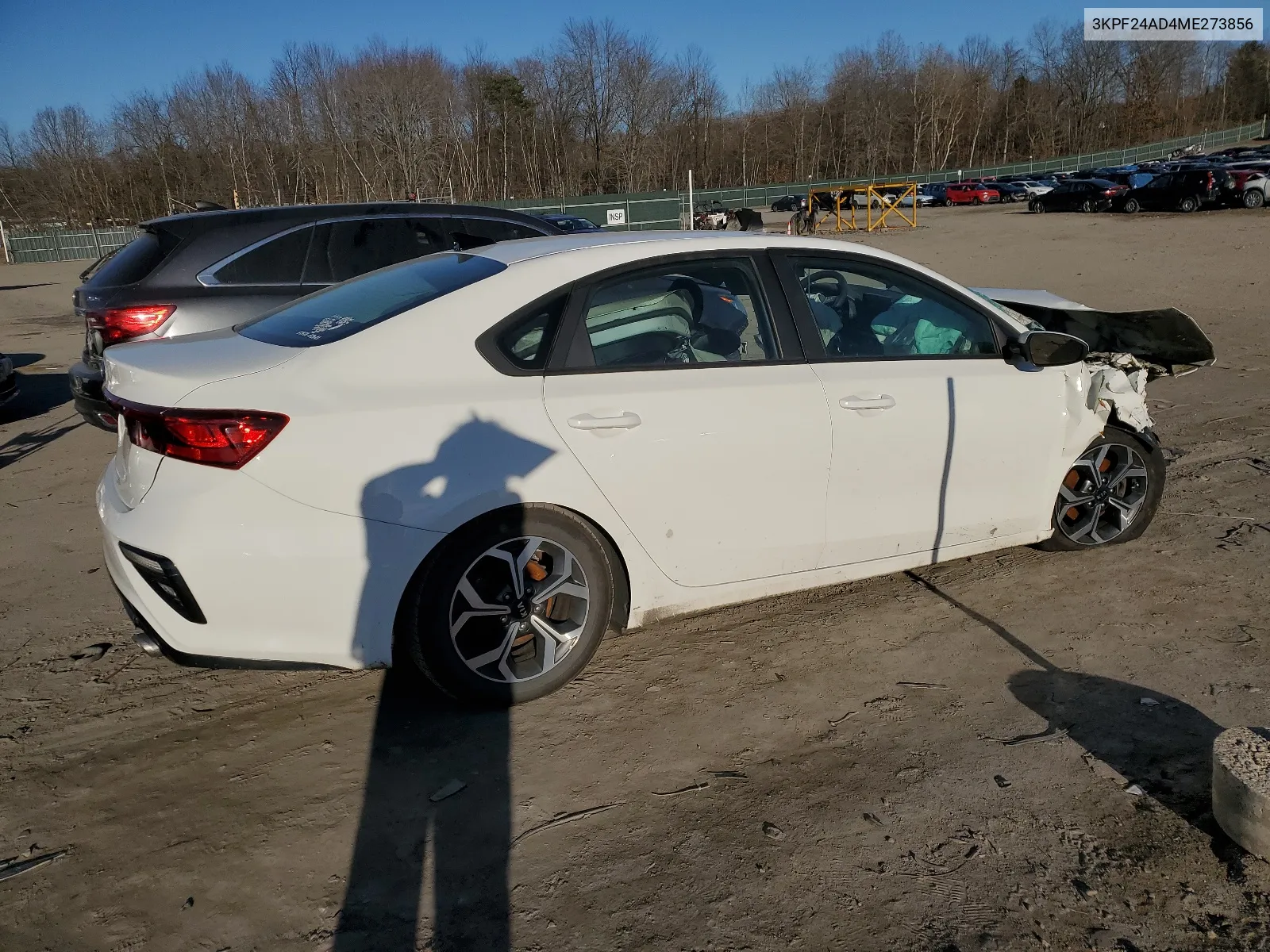 2021 Kia Forte Fe VIN: 3KPF24AD4ME273856 Lot: 49131844