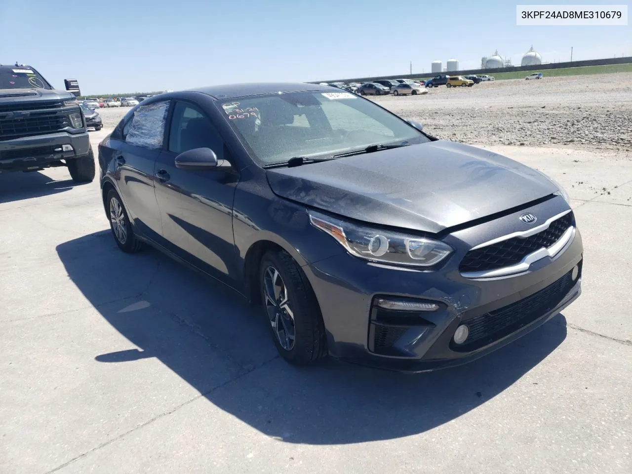 2021 Kia Forte Fe VIN: 3KPF24AD8ME310679 Lot: 49541034