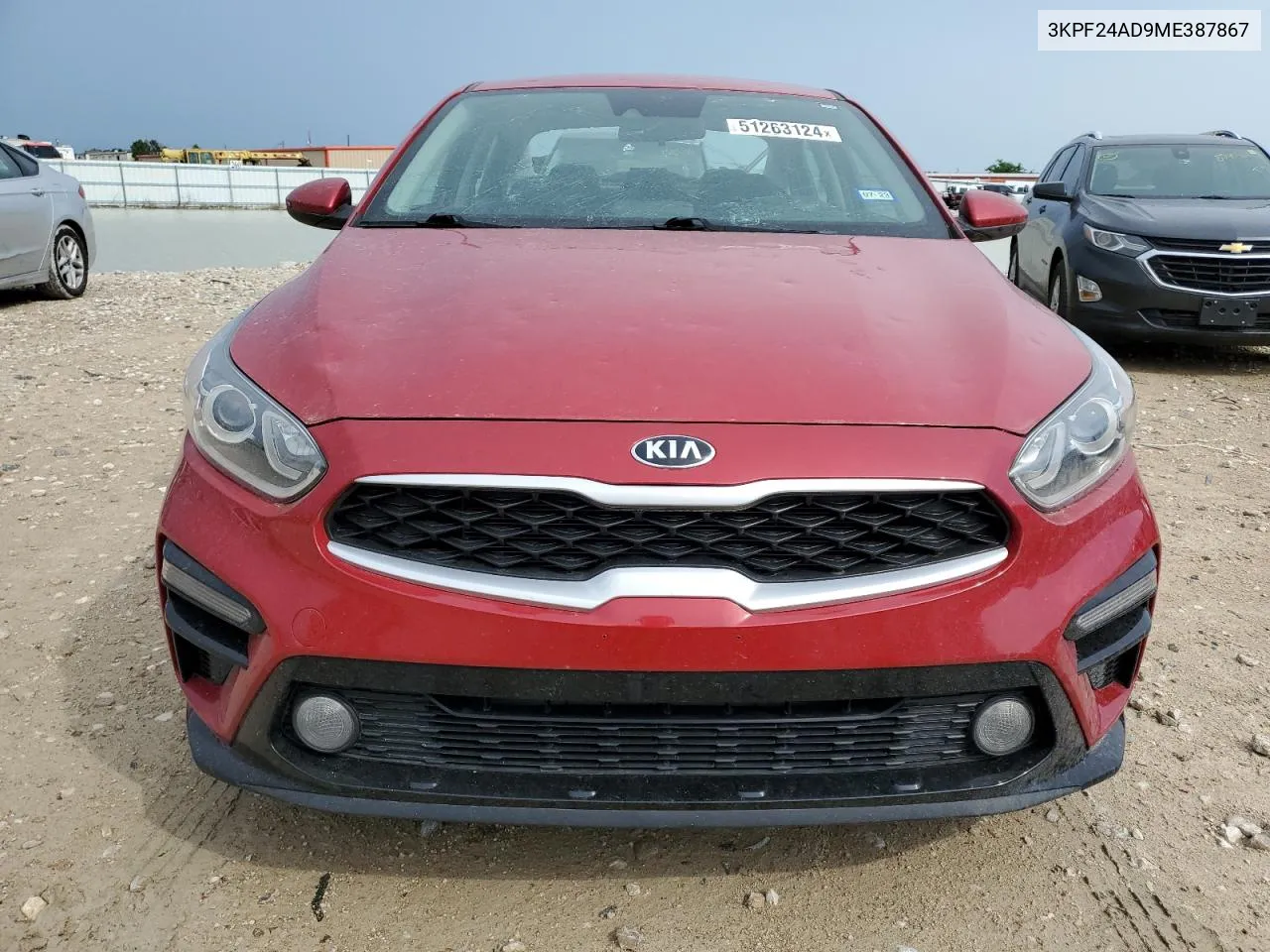 2021 Kia Forte Fe VIN: 3KPF24AD9ME387867 Lot: 51263124