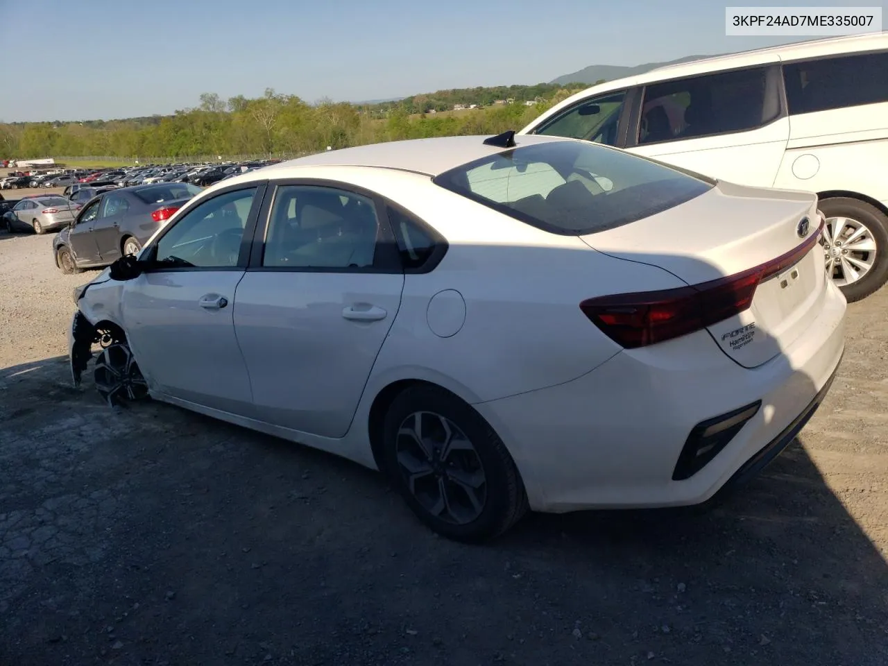 2021 Kia Forte Fe VIN: 3KPF24AD7ME335007 Lot: 53202734