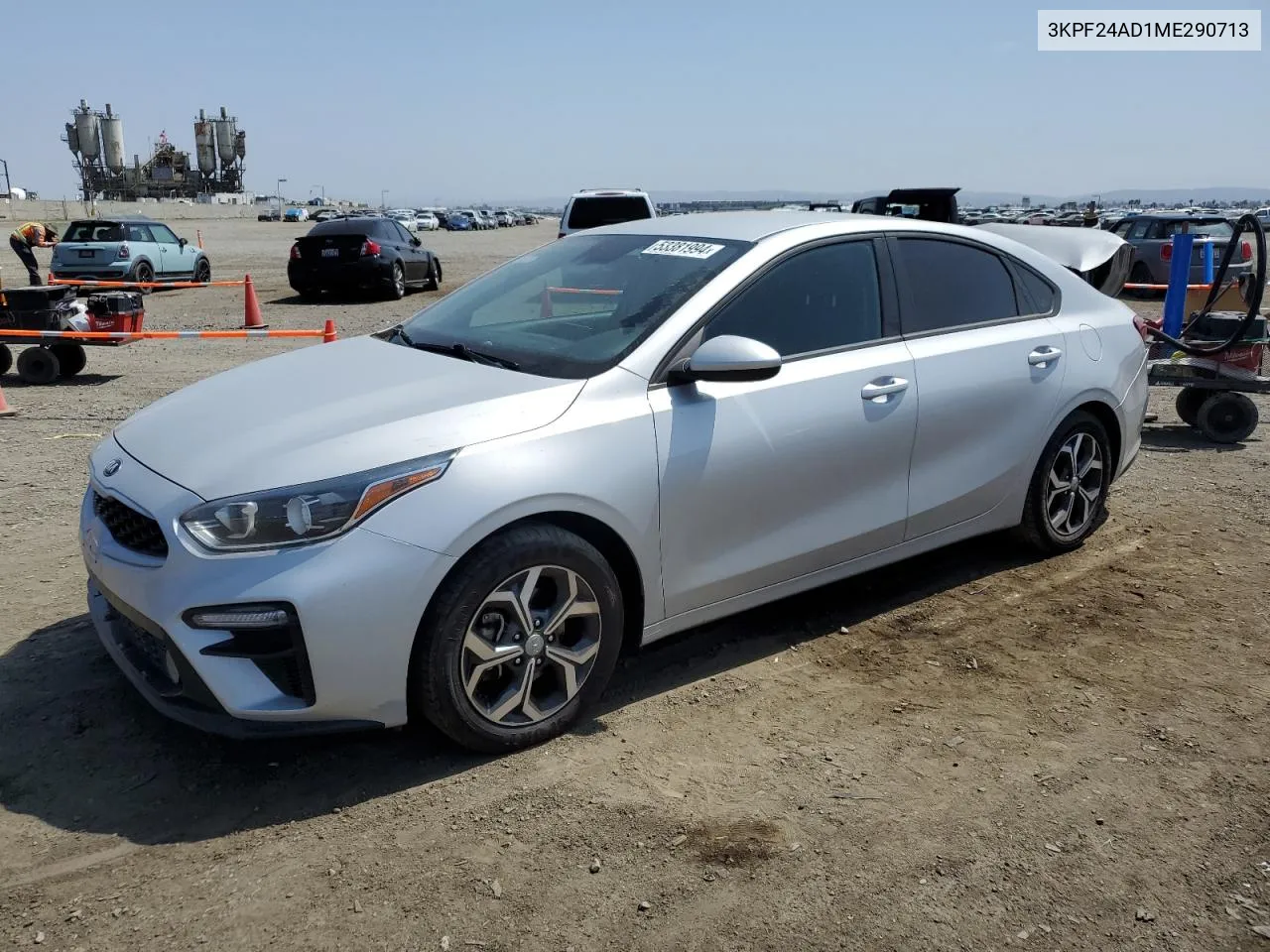 2021 Kia Forte Fe VIN: 3KPF24AD1ME290713 Lot: 53381994