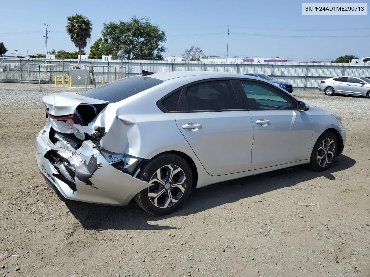 2021 Kia Forte Fe VIN: 3KPF24AD1ME290713 Lot: 53381994