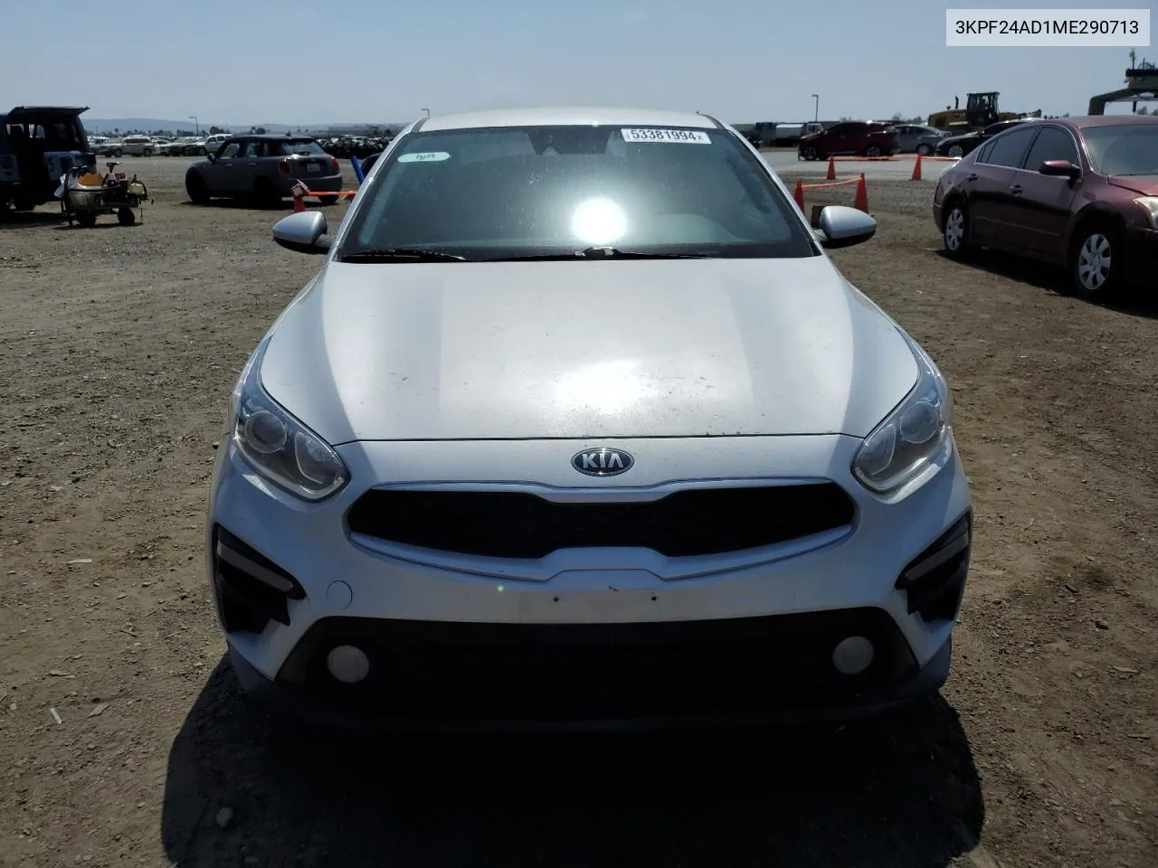 2021 Kia Forte Fe VIN: 3KPF24AD1ME290713 Lot: 53381994