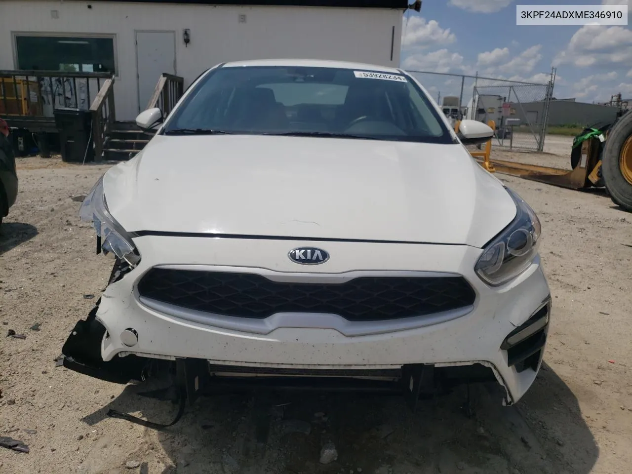 3KPF24ADXME346910 2021 Kia Forte Fe