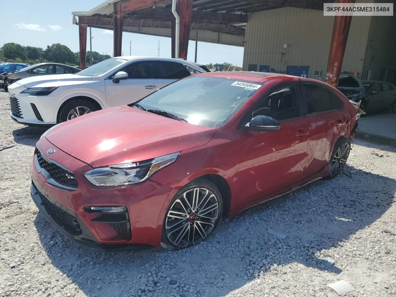 3KPF44AC5ME315484 2021 Kia Forte Gt