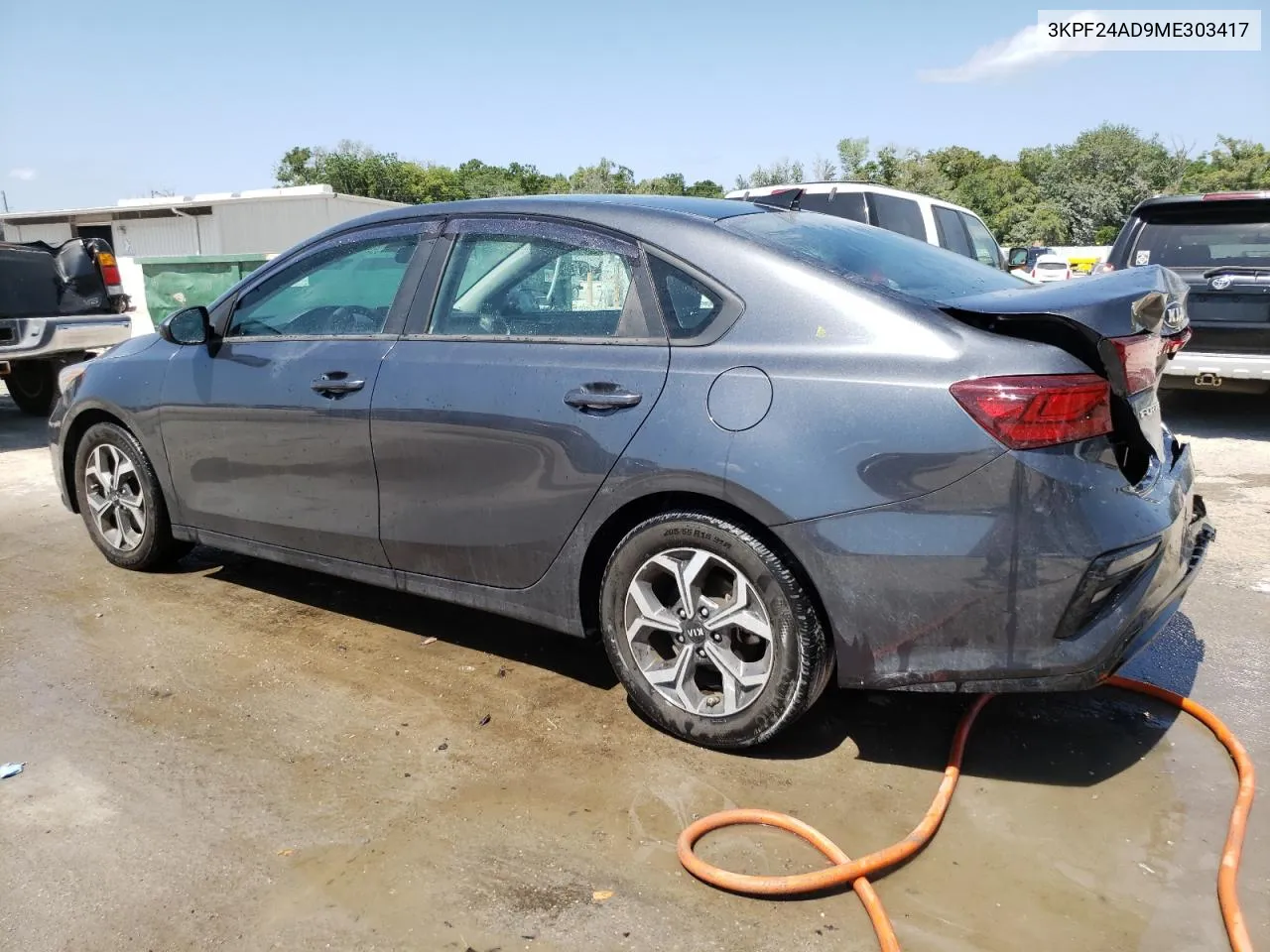 2021 Kia Forte Fe VIN: 3KPF24AD9ME303417 Lot: 54376894