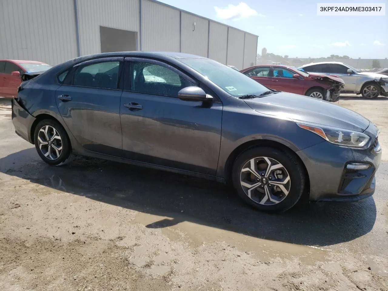 2021 Kia Forte Fe VIN: 3KPF24AD9ME303417 Lot: 54376894