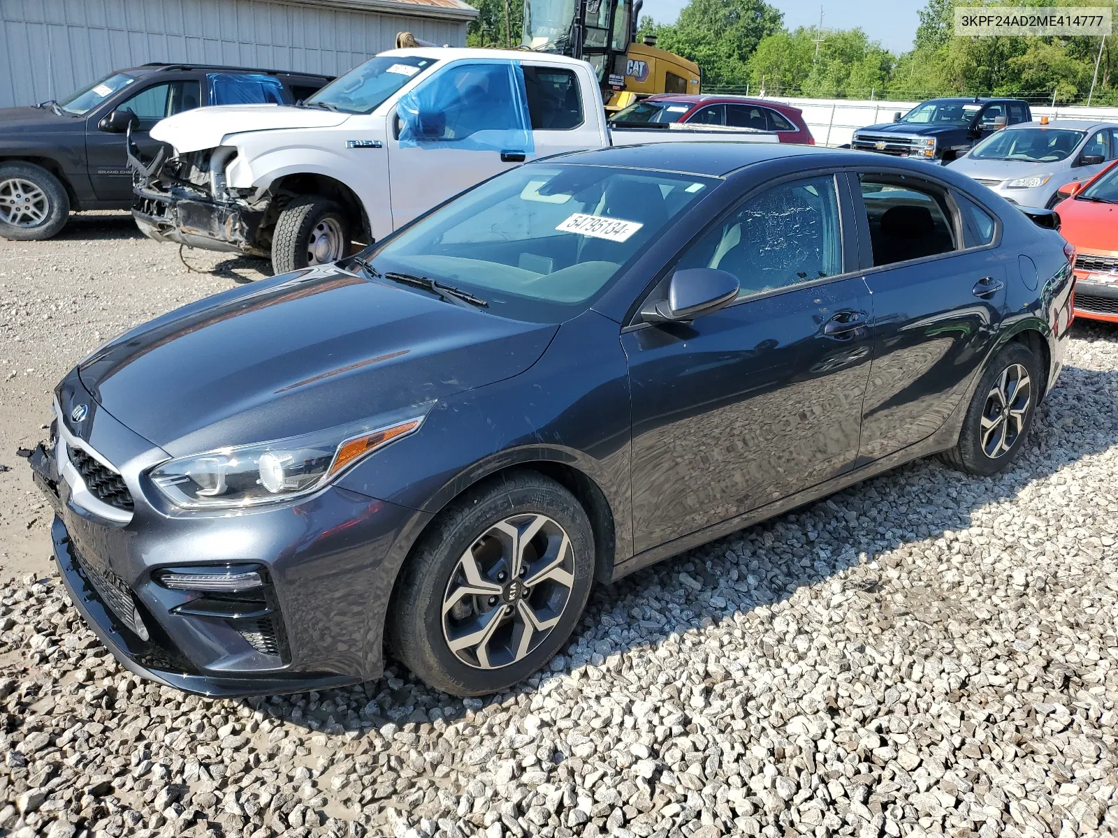 2021 Kia Forte Fe VIN: 3KPF24AD2ME414777 Lot: 54795134