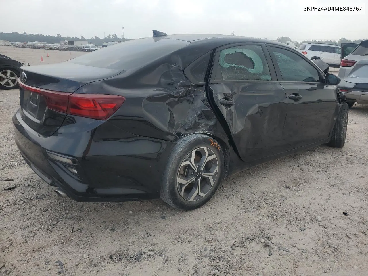 2021 Kia Forte Fe VIN: 3KPF24AD4ME345767 Lot: 55152594