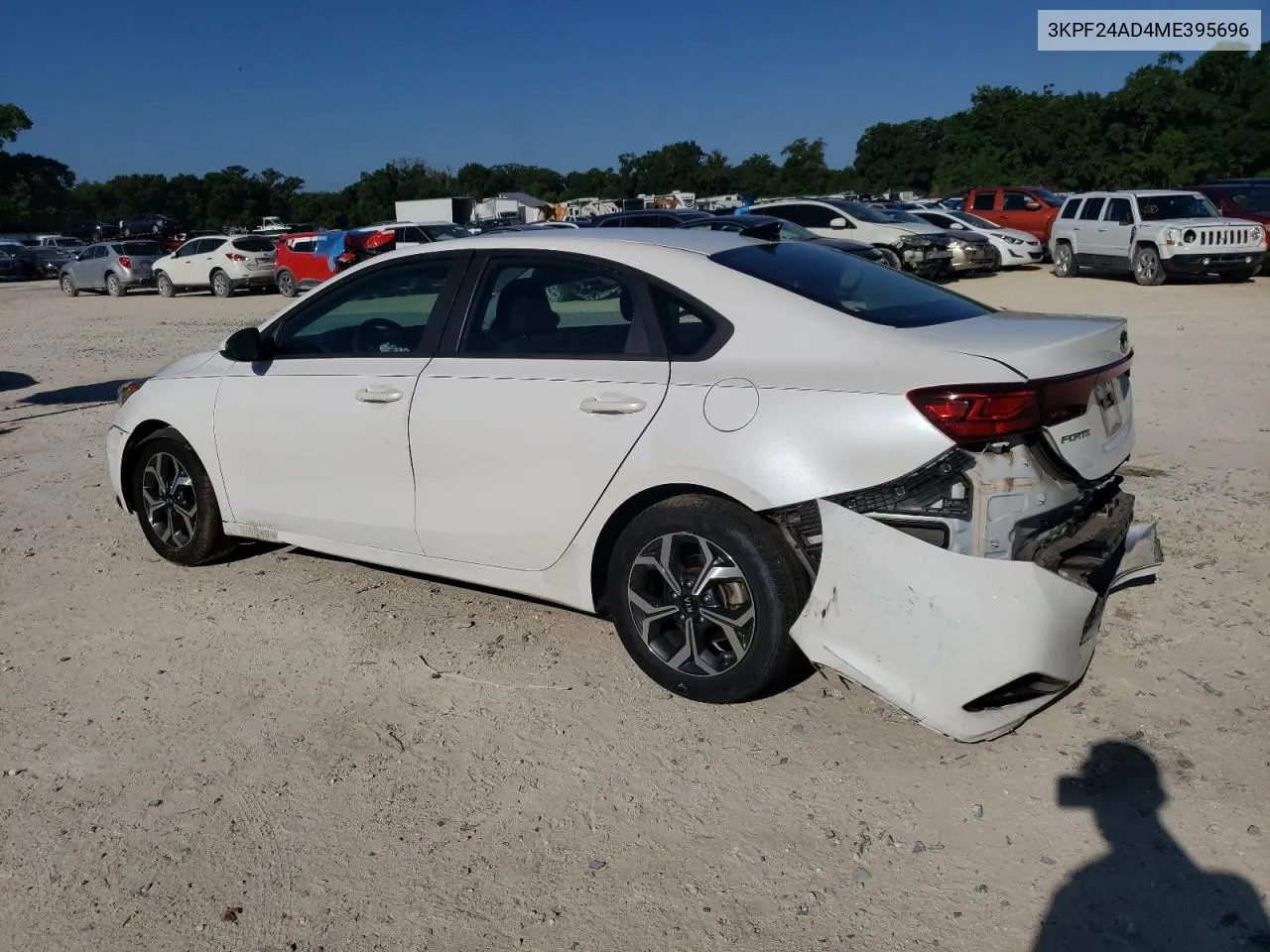 2021 Kia Forte Fe VIN: 3KPF24AD4ME395696 Lot: 55858304