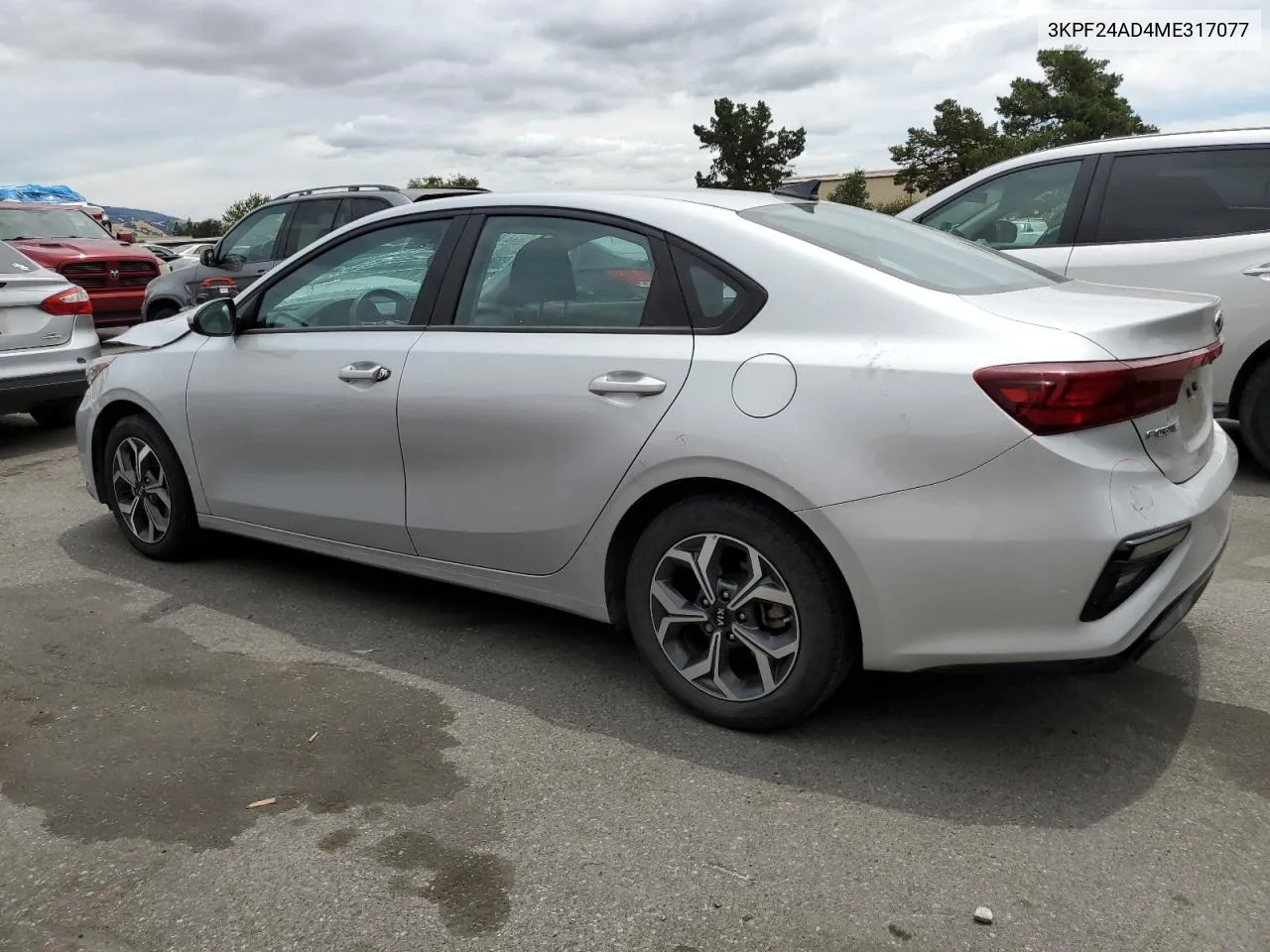 2021 Kia Forte Fe VIN: 3KPF24AD4ME317077 Lot: 56967544