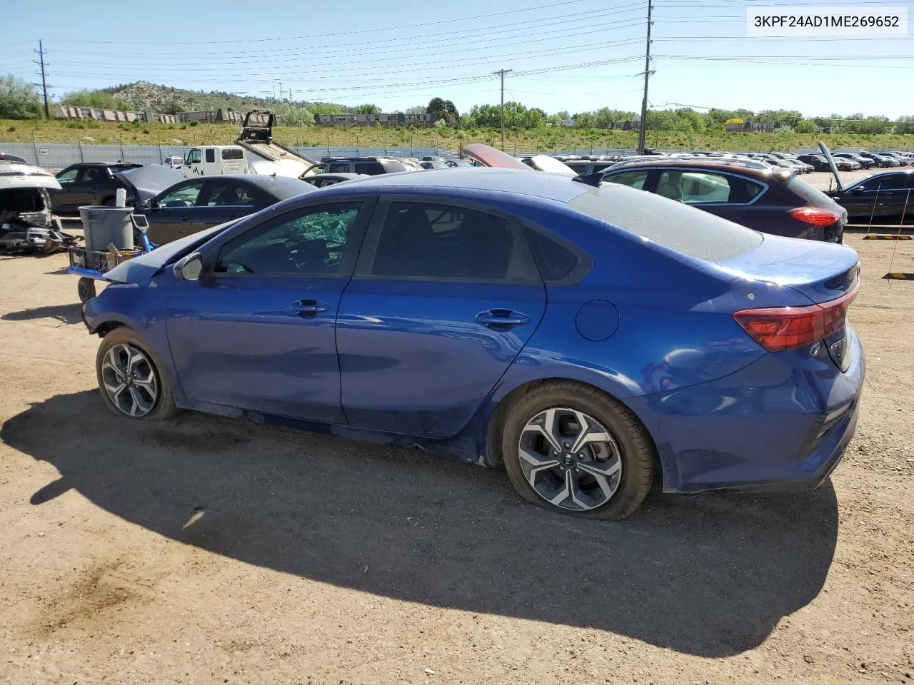 3KPF24AD1ME269652 2021 Kia Forte Fe