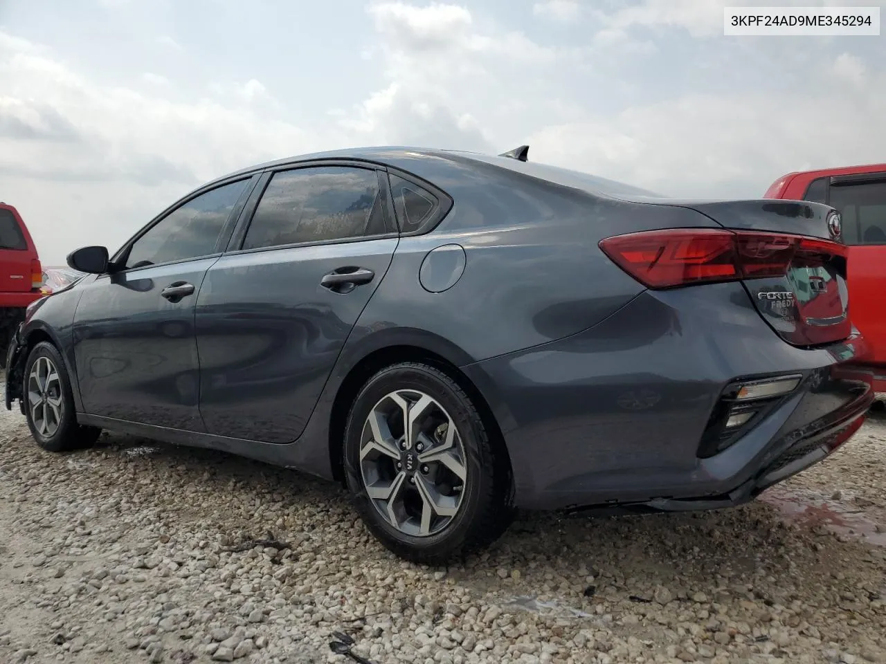 2021 Kia Forte Fe VIN: 3KPF24AD9ME345294 Lot: 57059884