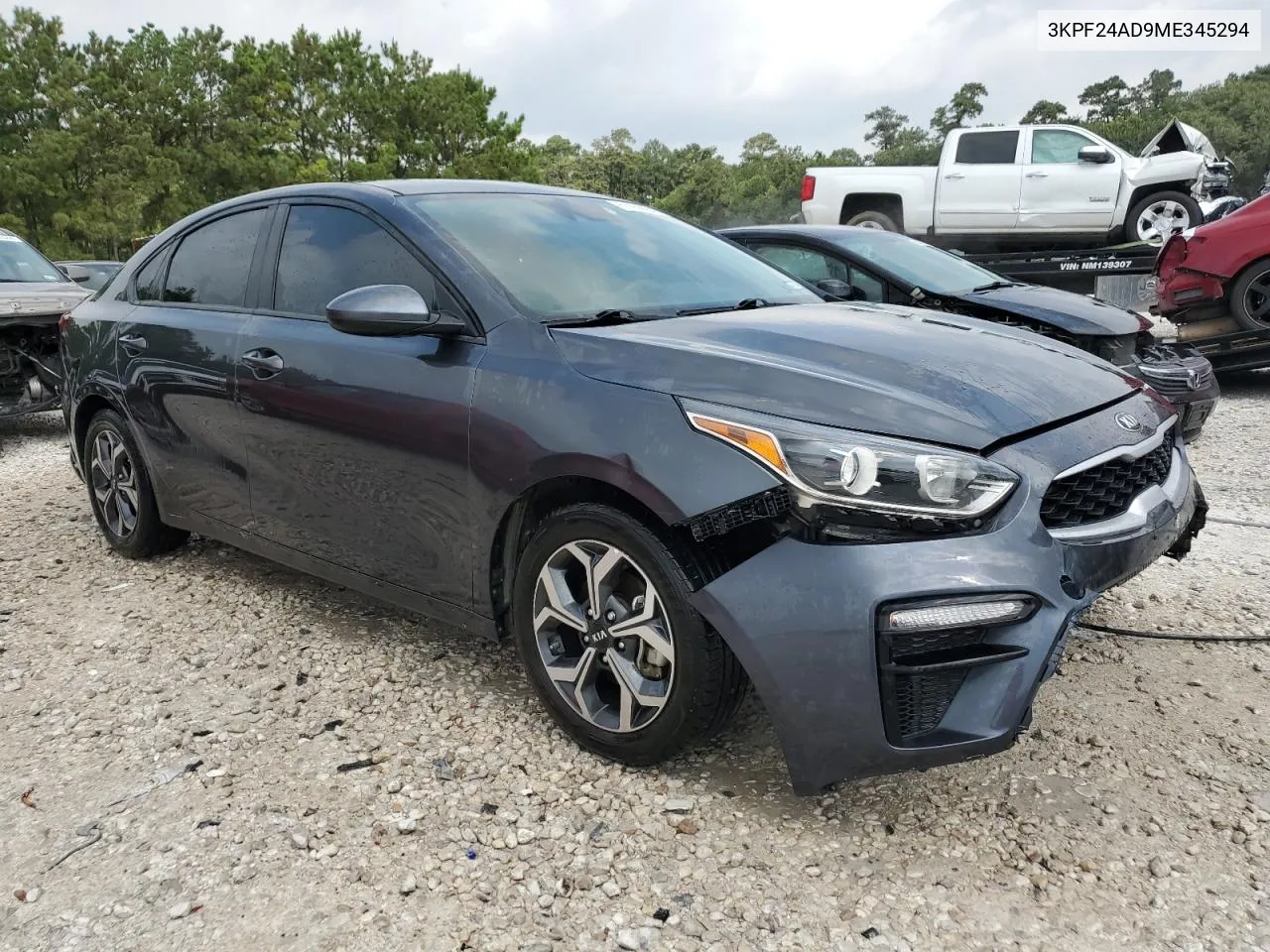 2021 Kia Forte Fe VIN: 3KPF24AD9ME345294 Lot: 57059884