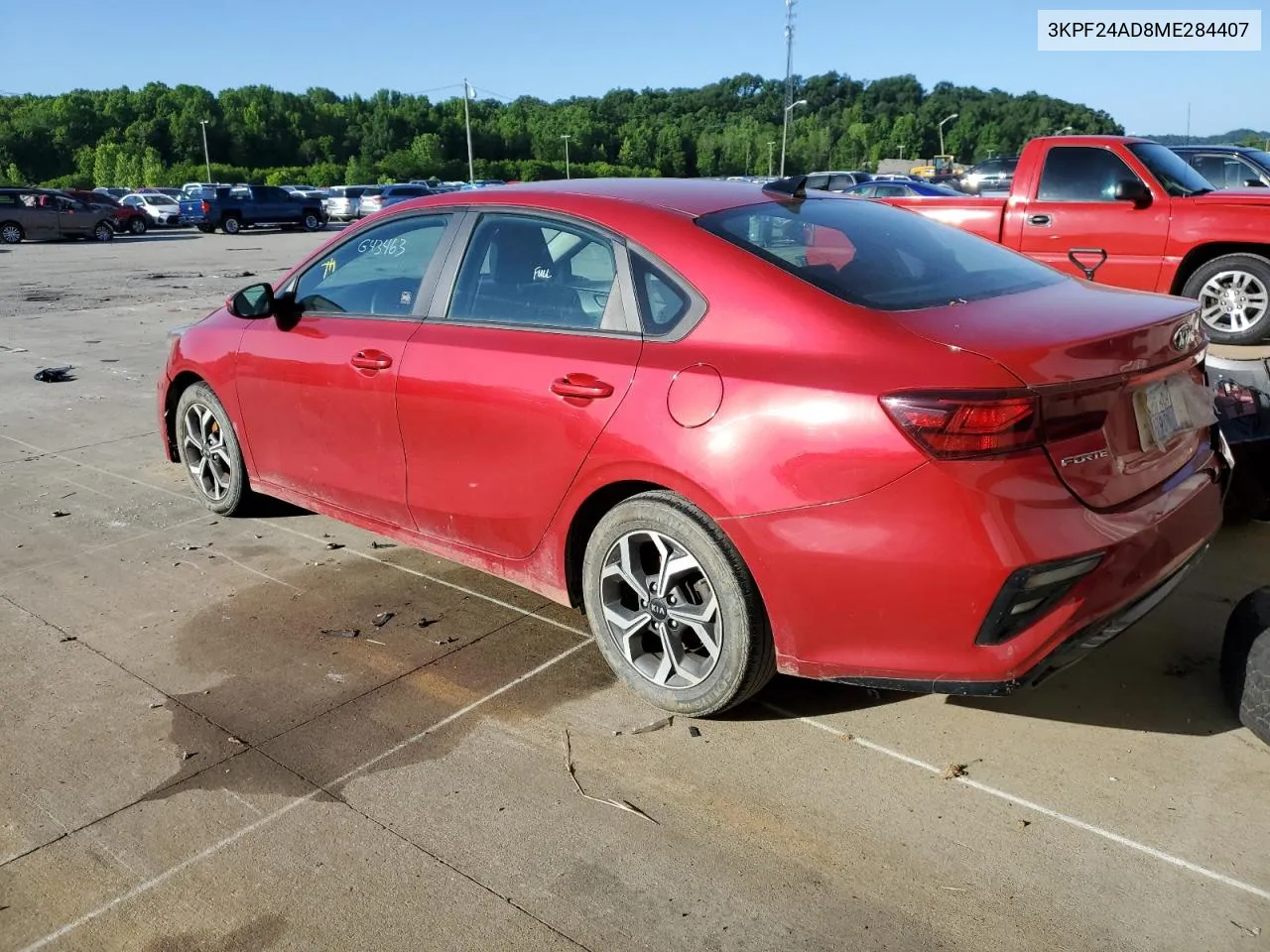 3KPF24AD8ME284407 2021 Kia Forte Fe