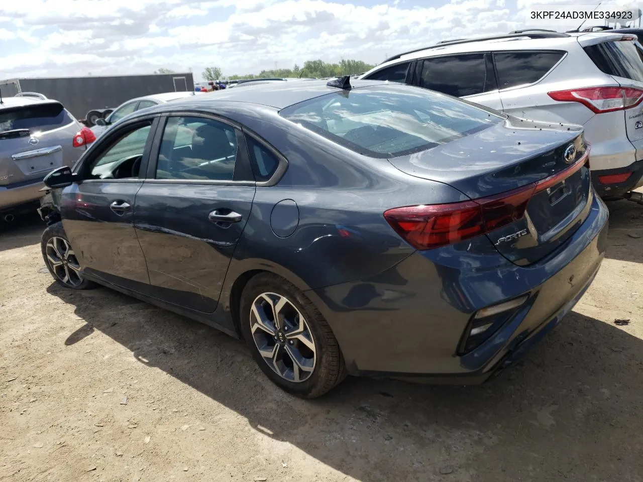 2021 Kia Forte Fe VIN: 3KPF24AD3ME334923 Lot: 57111934