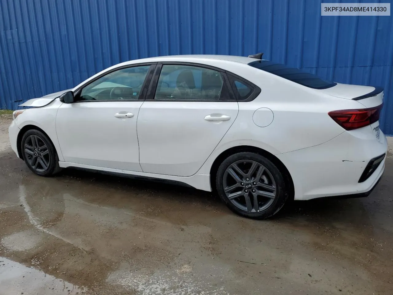 2021 Kia Forte Gt Line VIN: 3KPF34AD8ME414330 Lot: 57200844