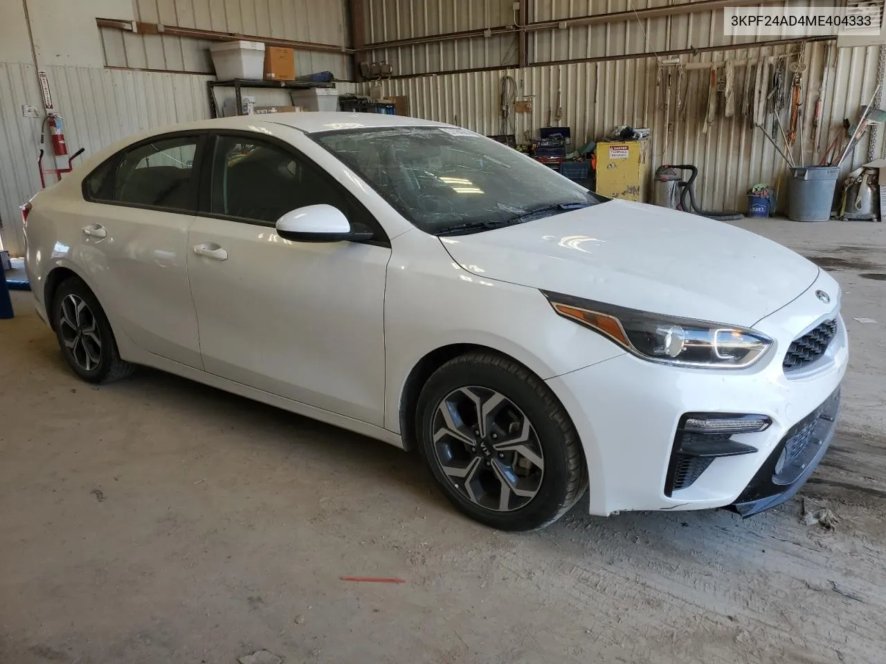 2021 Kia Forte Fe VIN: 3KPF24AD4ME404333 Lot: 57764694