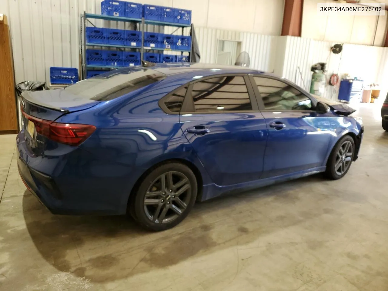 2021 Kia Forte Gt Line VIN: 3KPF34AD6ME276402 Lot: 57834114