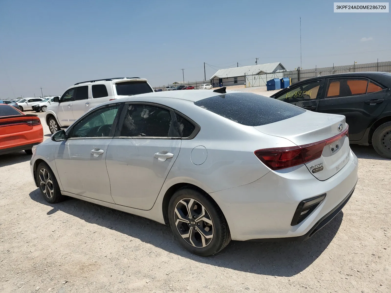 2021 Kia Forte Fe VIN: 3KPF24AD0ME286720 Lot: 57872374