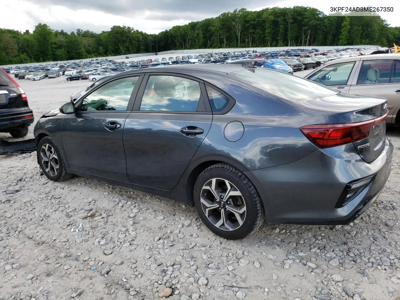 2021 Kia Forte Fe VIN: 3KPF24AD8ME267350 Lot: 58663754