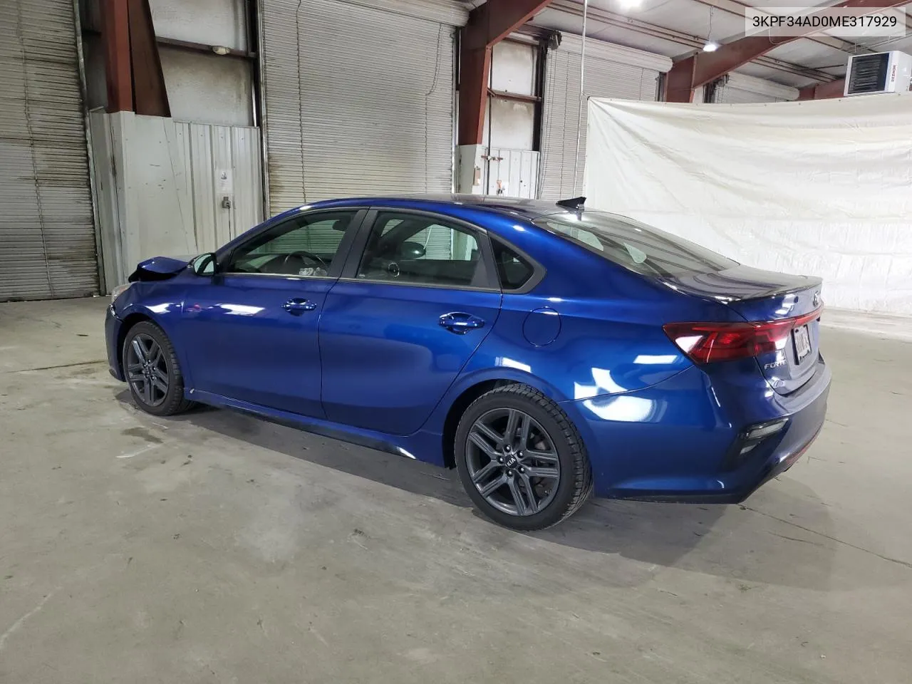 3KPF34AD0ME317929 2021 Kia Forte Gt Line