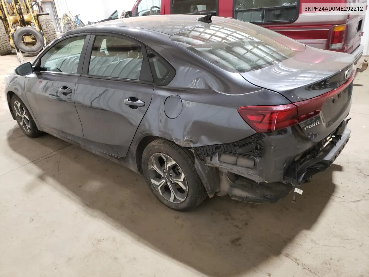 2021 Kia Forte Fe VIN: 3KPF24AD0ME292212 Lot: 58899634