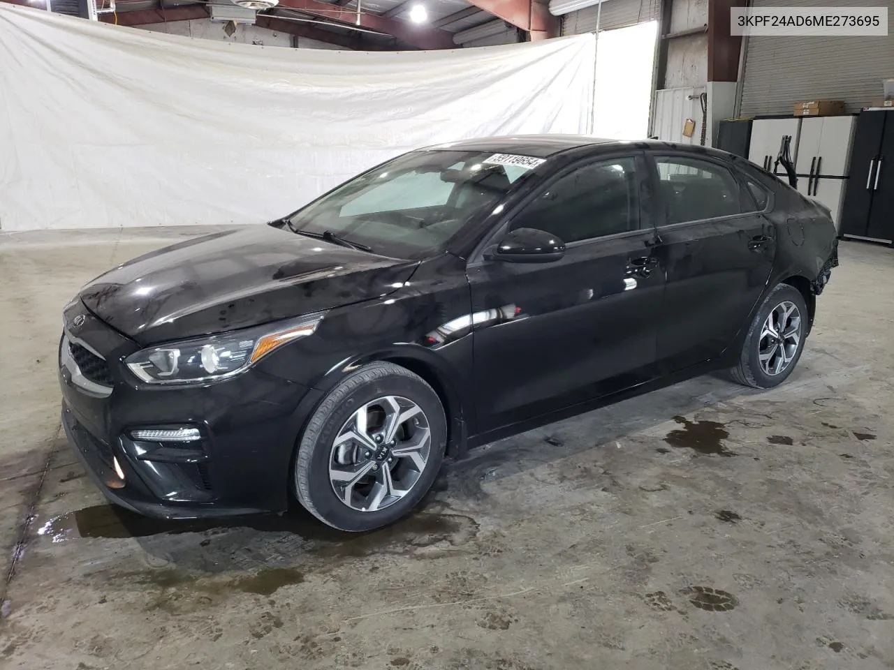 2021 Kia Forte Fe VIN: 3KPF24AD6ME273695 Lot: 59119654