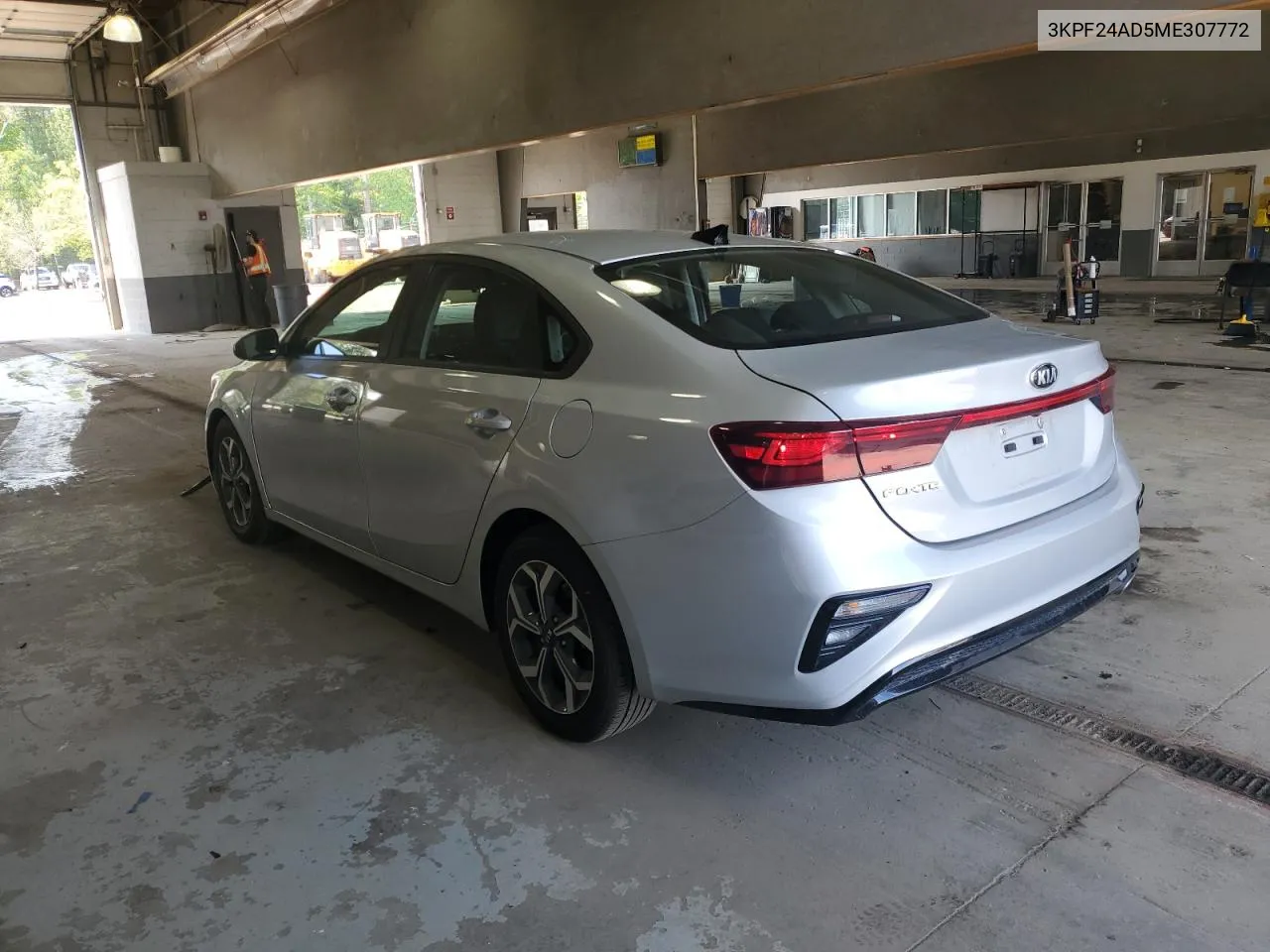 2021 Kia Forte Fe VIN: 3KPF24AD5ME307772 Lot: 59686614