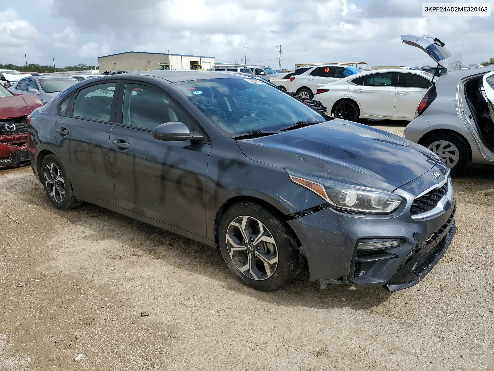 2021 Kia Forte Fe VIN: 3KPF24AD2ME320463 Lot: 60287724