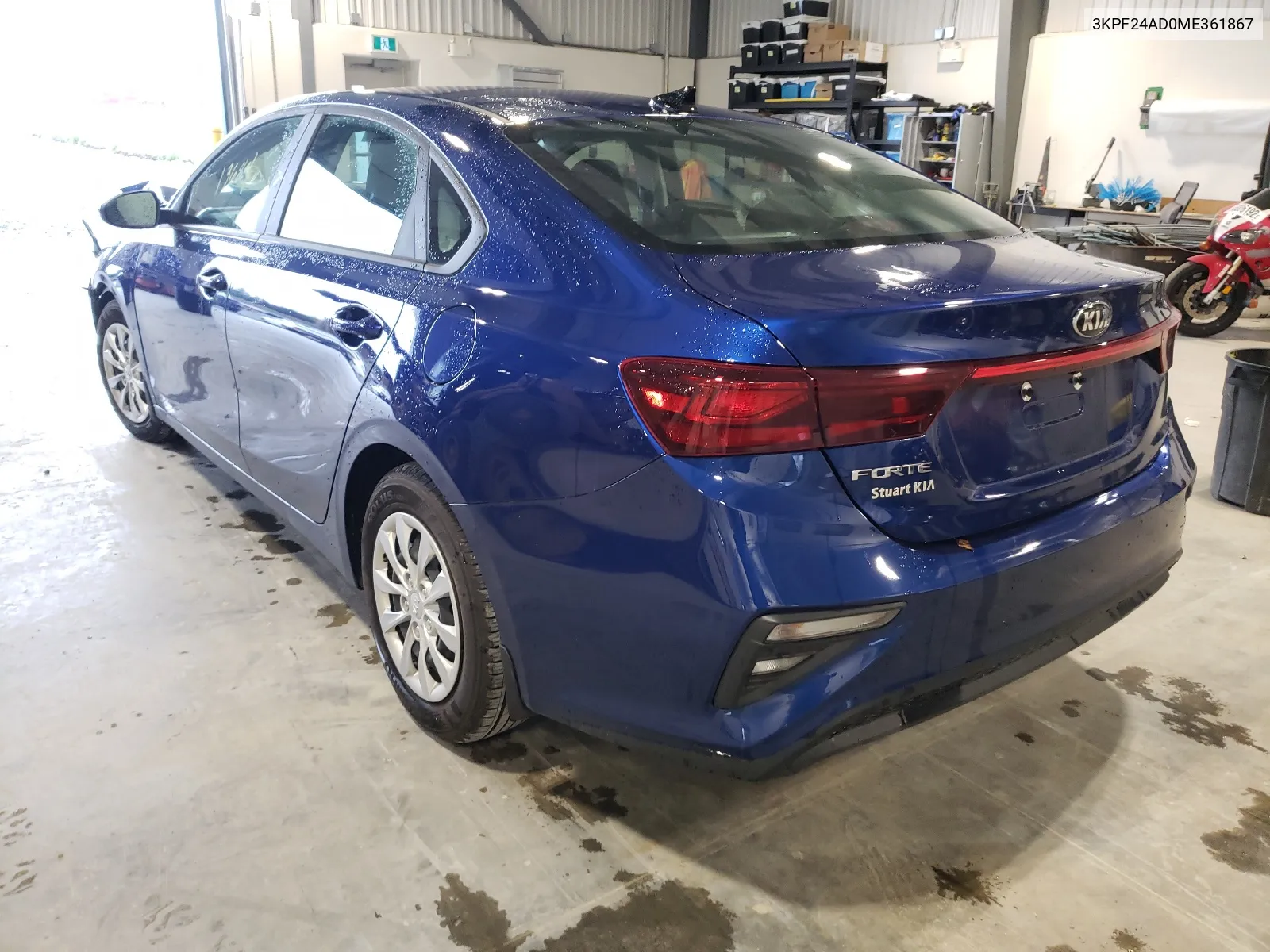 3KPF24AD0ME361867 2021 Kia Forte Fe