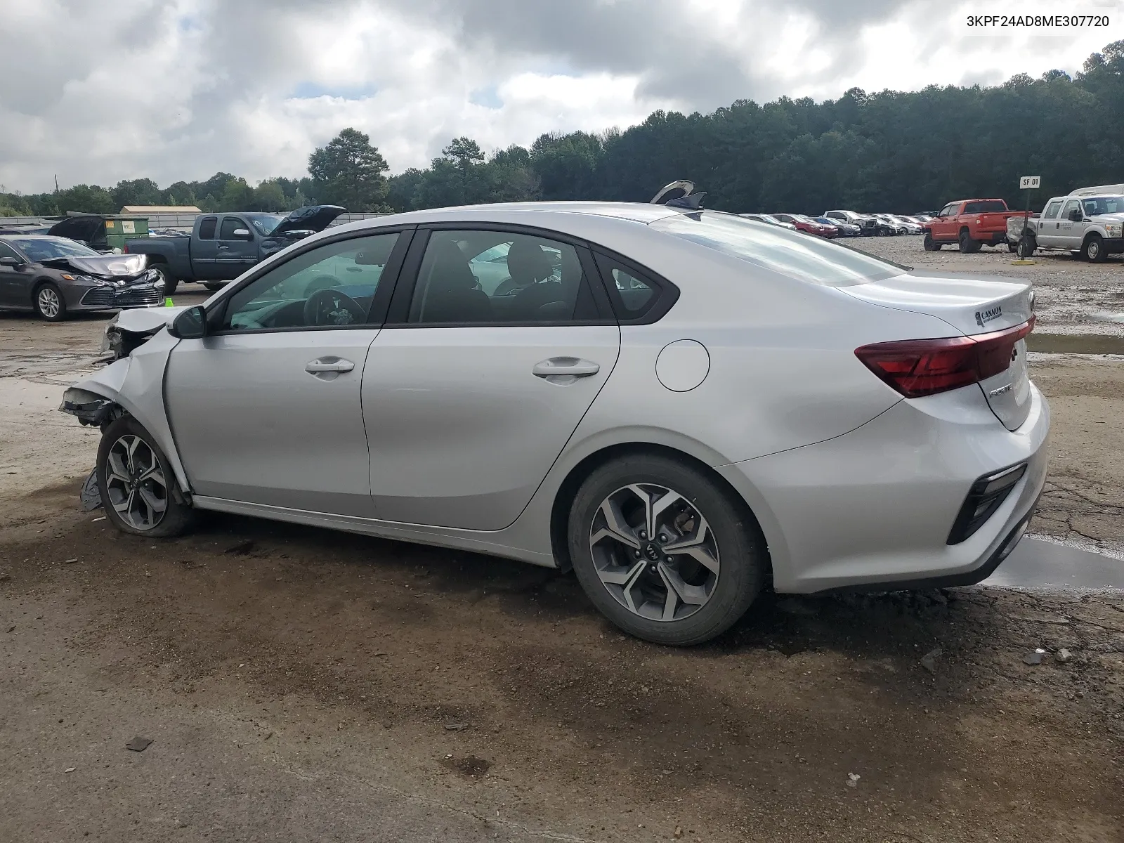 2021 Kia Forte Fe VIN: 3KPF24AD8ME307720 Lot: 60686644