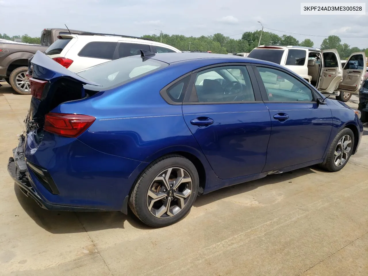 2021 Kia Forte Fe VIN: 3KPF24AD3ME300528 Lot: 61315164