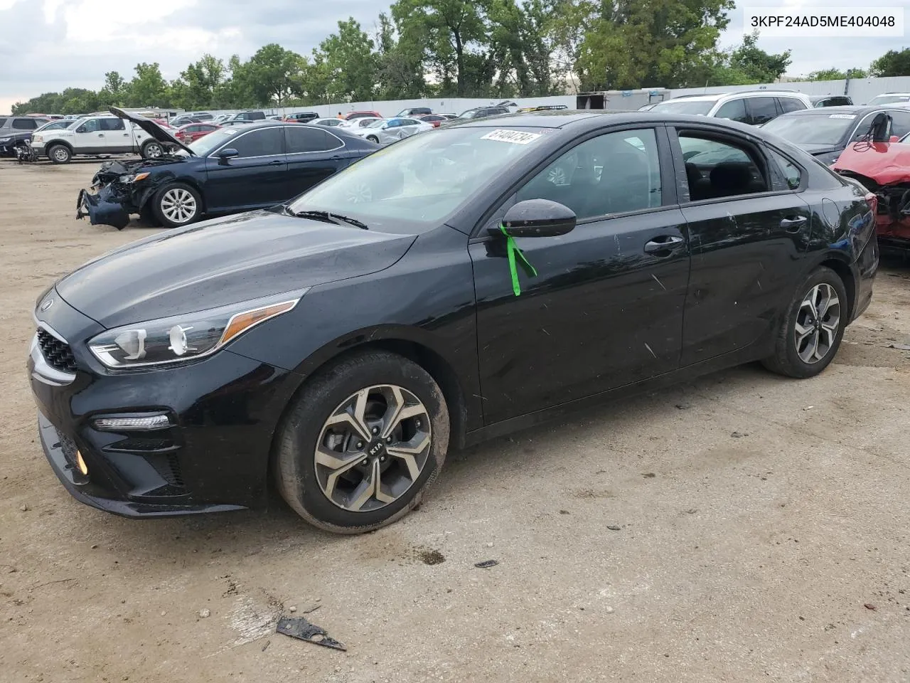 2021 Kia Forte Fe VIN: 3KPF24AD5ME404048 Lot: 61404734