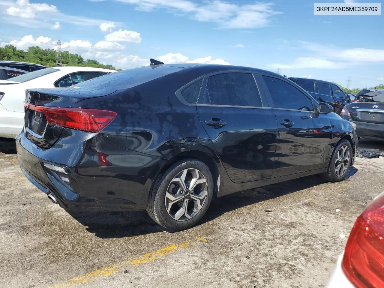 2021 Kia Forte Fe VIN: 3KPF24AD5ME359709 Lot: 61493484