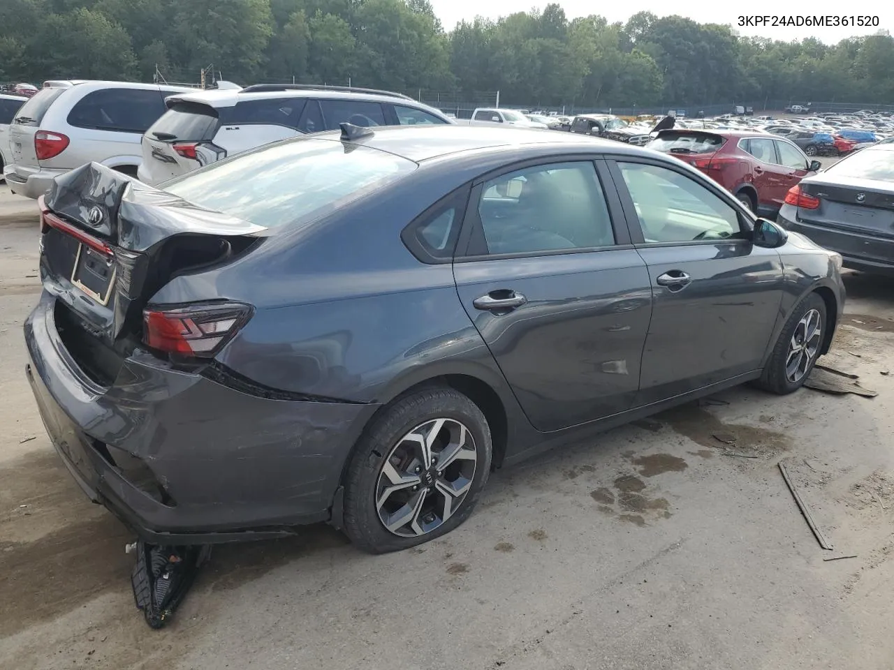 2021 Kia Forte Fe VIN: 3KPF24AD6ME361520 Lot: 62868024