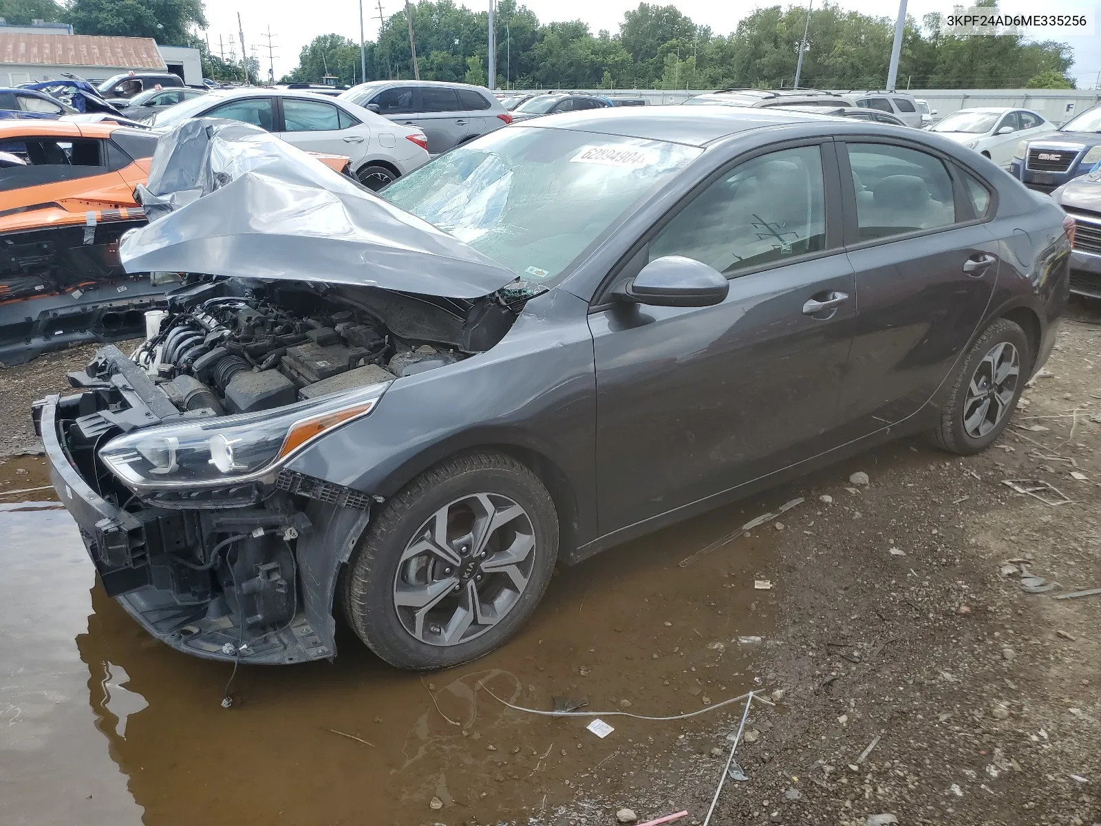 3KPF24AD6ME335256 2021 Kia Forte Fe