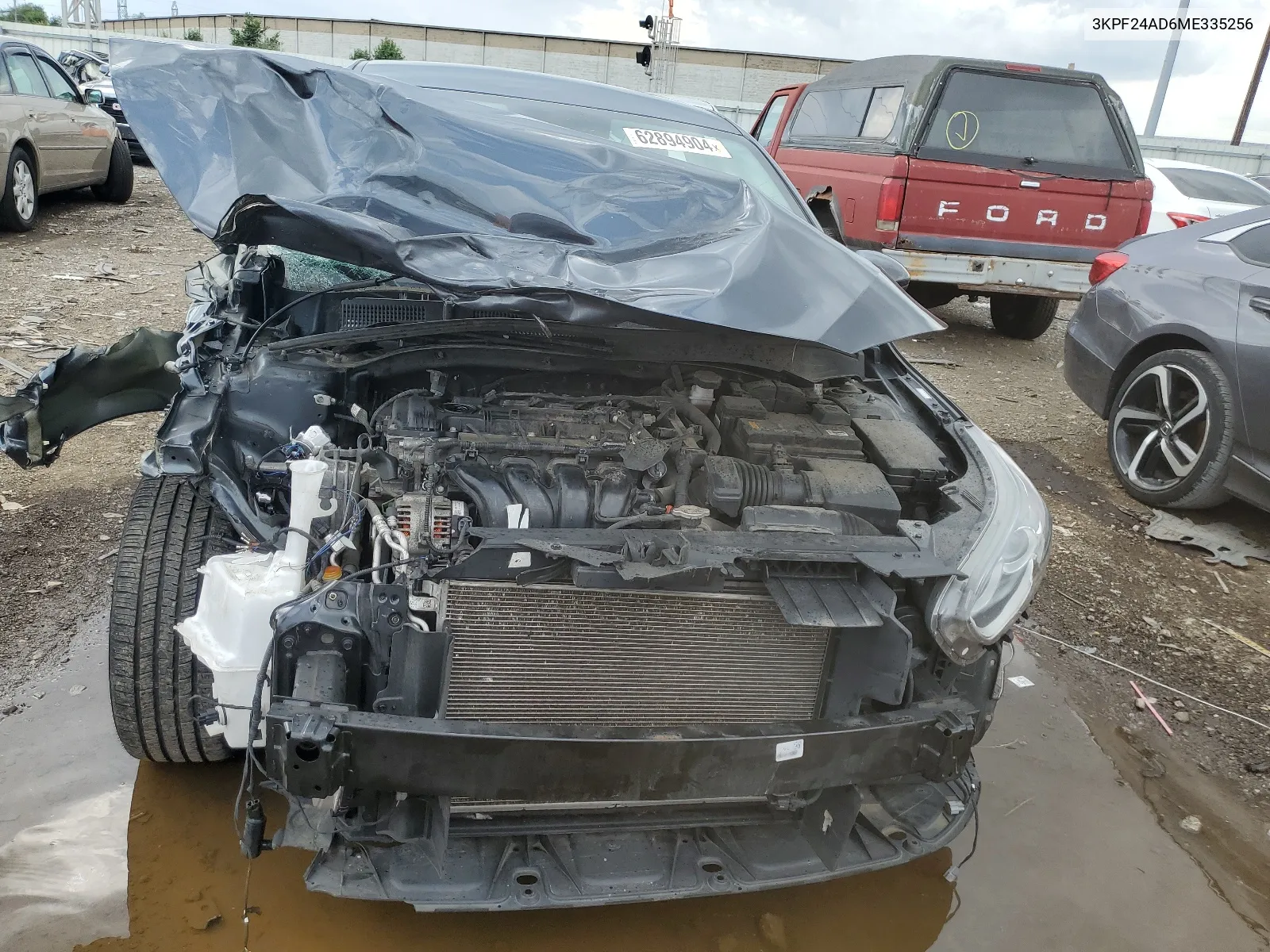 2021 Kia Forte Fe VIN: 3KPF24AD6ME335256 Lot: 62894904