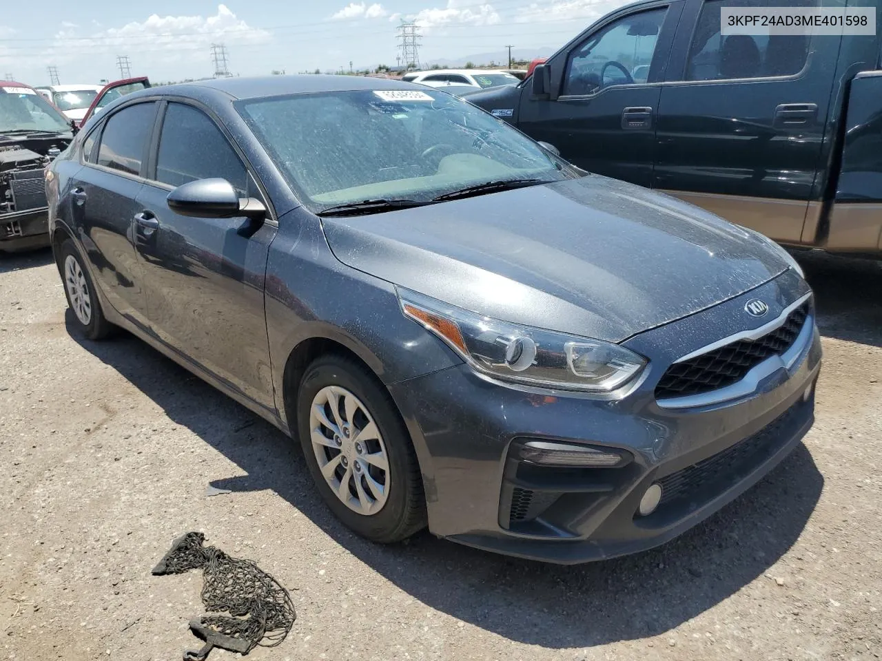 3KPF24AD3ME401598 2021 Kia Forte Fe