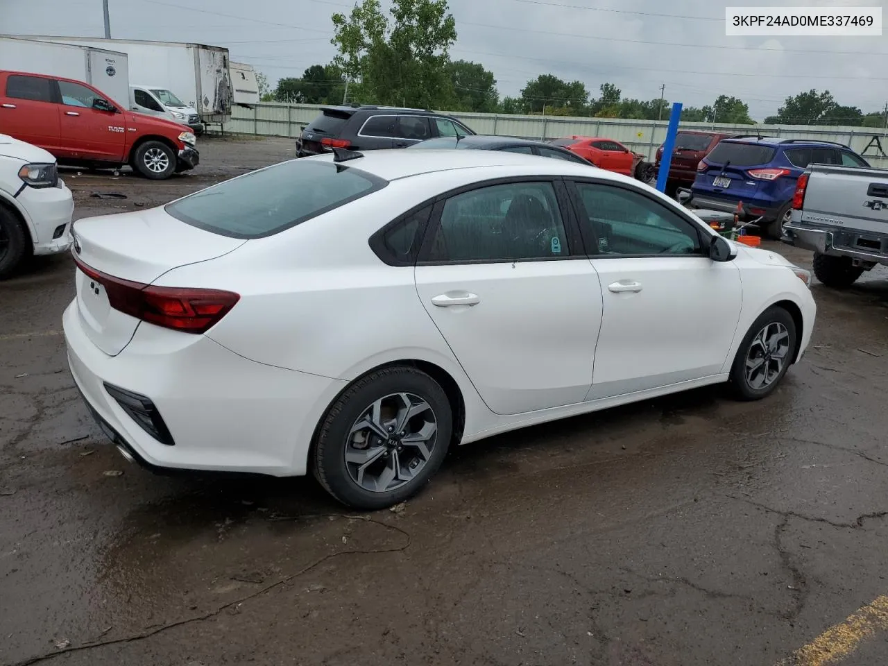 2021 Kia Forte Fe VIN: 3KPF24AD0ME337469 Lot: 63065064