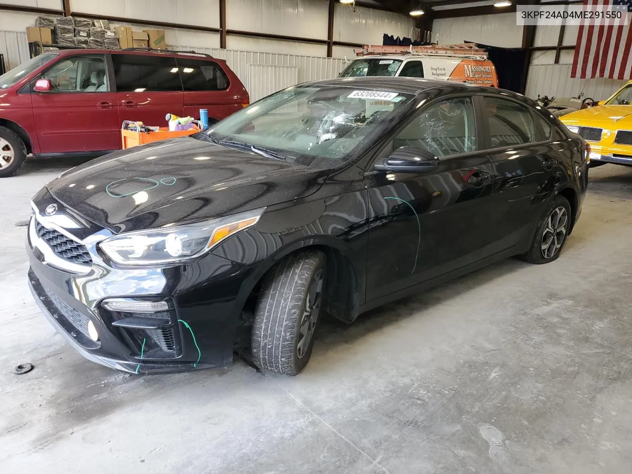 3KPF24AD4ME291550 2021 Kia Forte Fe