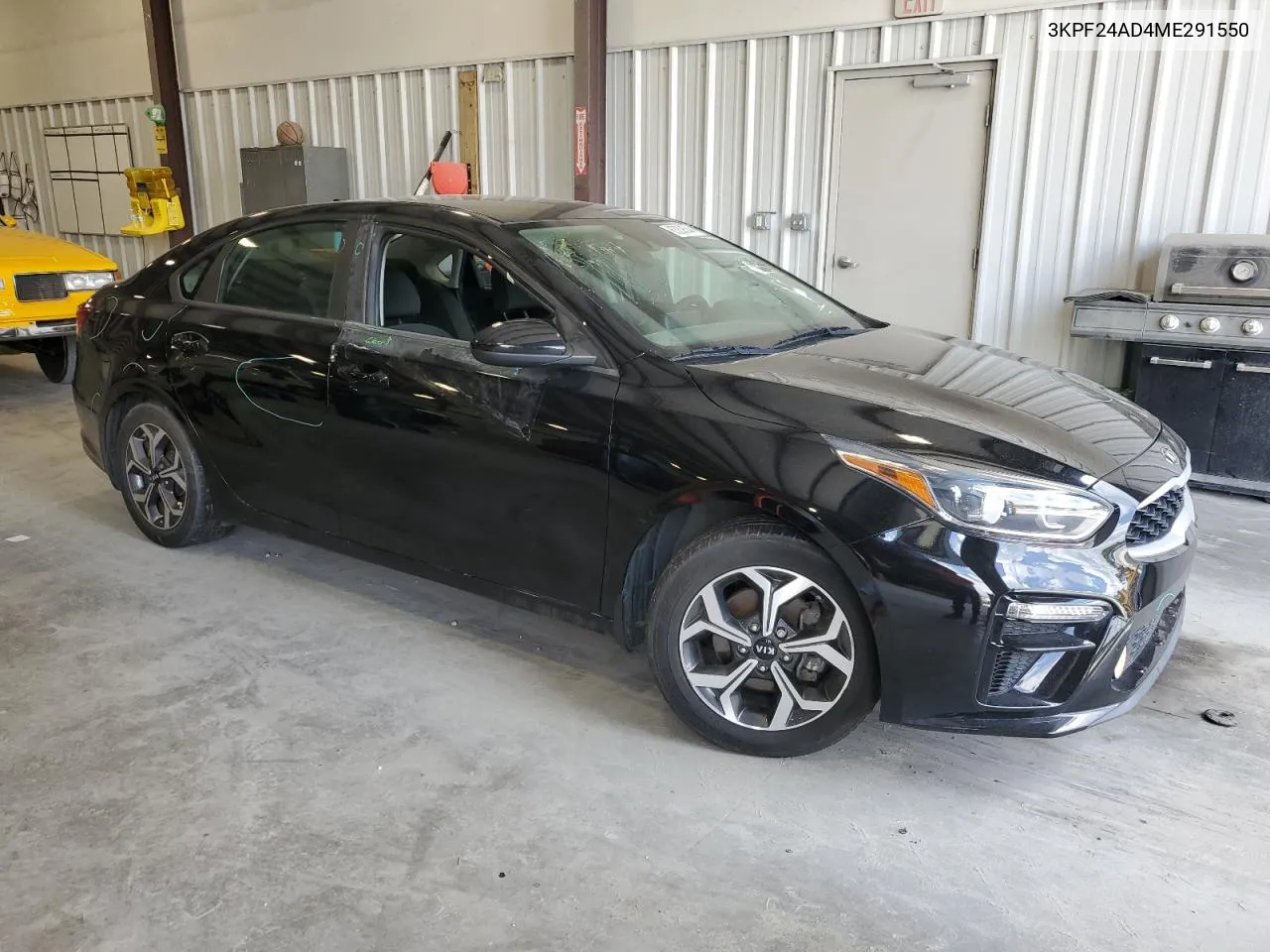 2021 Kia Forte Fe VIN: 3KPF24AD4ME291550 Lot: 63208544