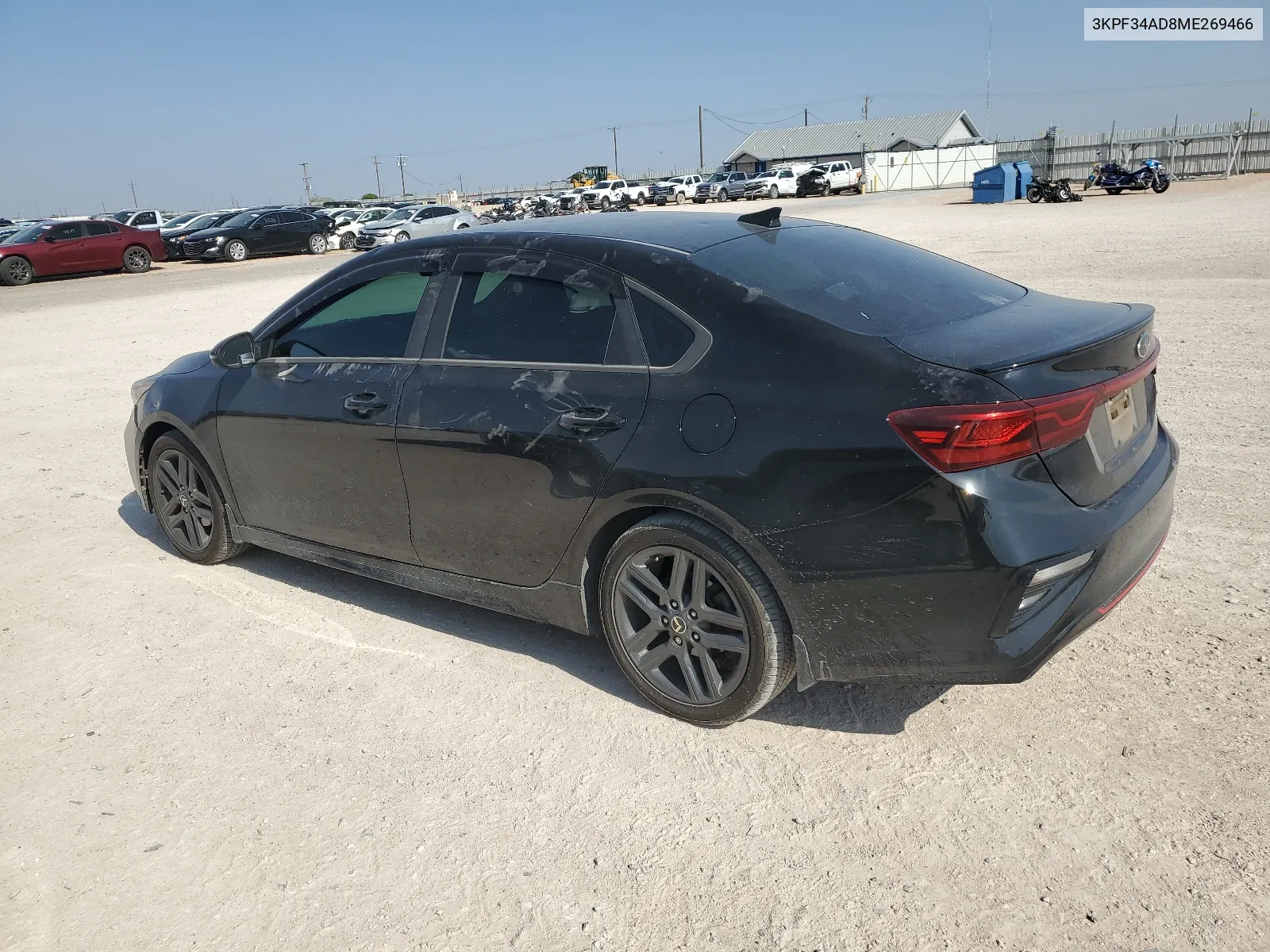 3KPF34AD8ME269466 2021 Kia Forte Gt Line