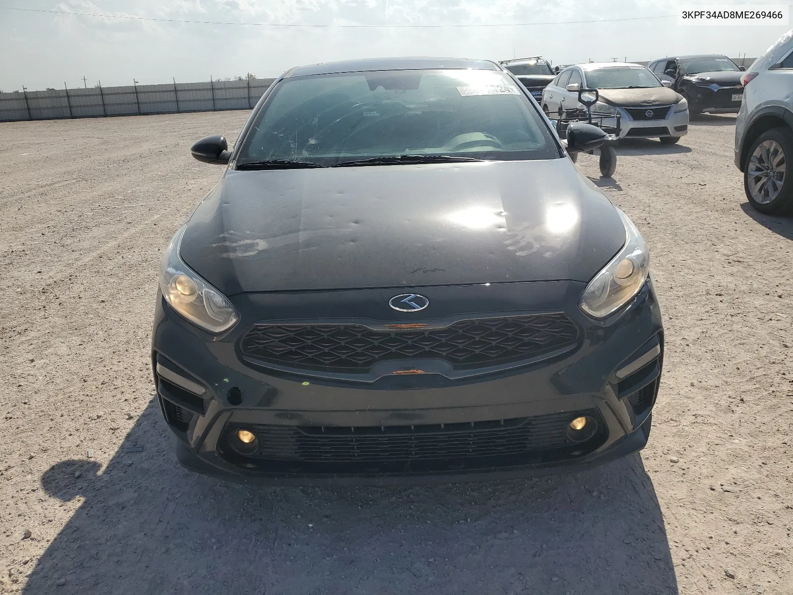 2021 Kia Forte Gt Line VIN: 3KPF34AD8ME269466 Lot: 63285724