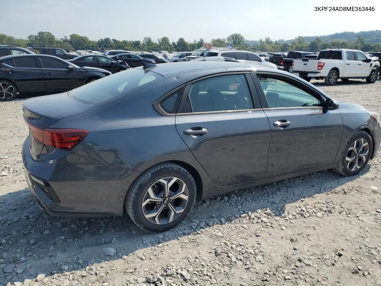 2021 Kia Forte Fe VIN: 3KPF24AD8ME363446 Lot: 63979304