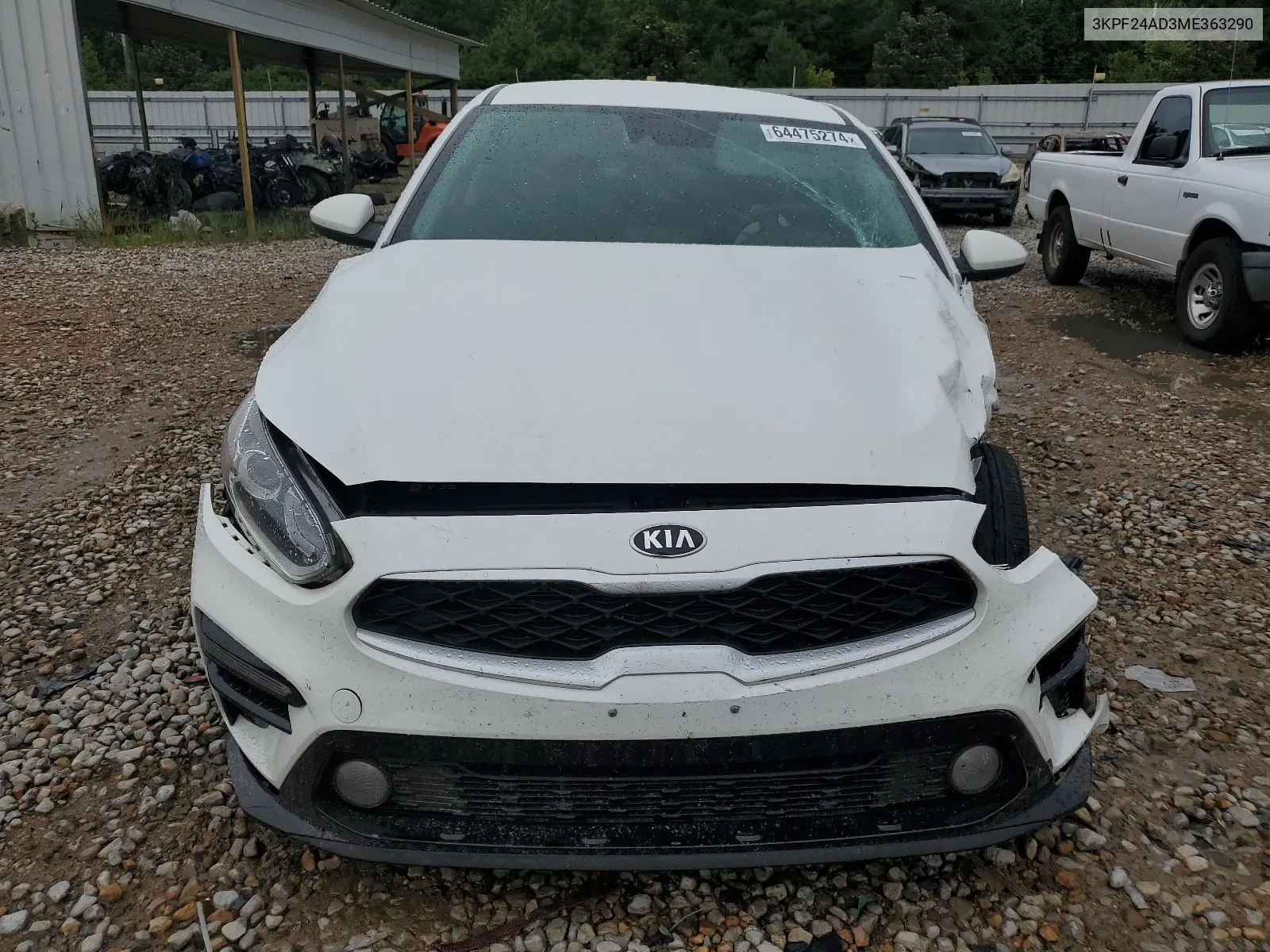 2021 Kia Forte Fe VIN: 3KPF24AD3ME363290 Lot: 64475274