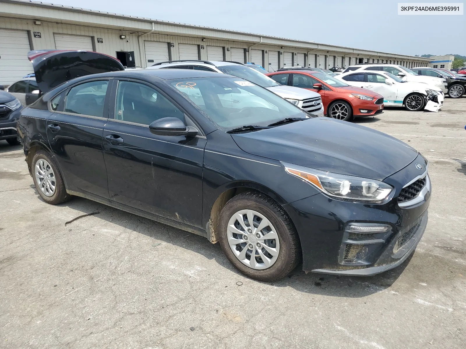 2021 Kia Forte Fe VIN: 3KPF24AD6ME395991 Lot: 64896544