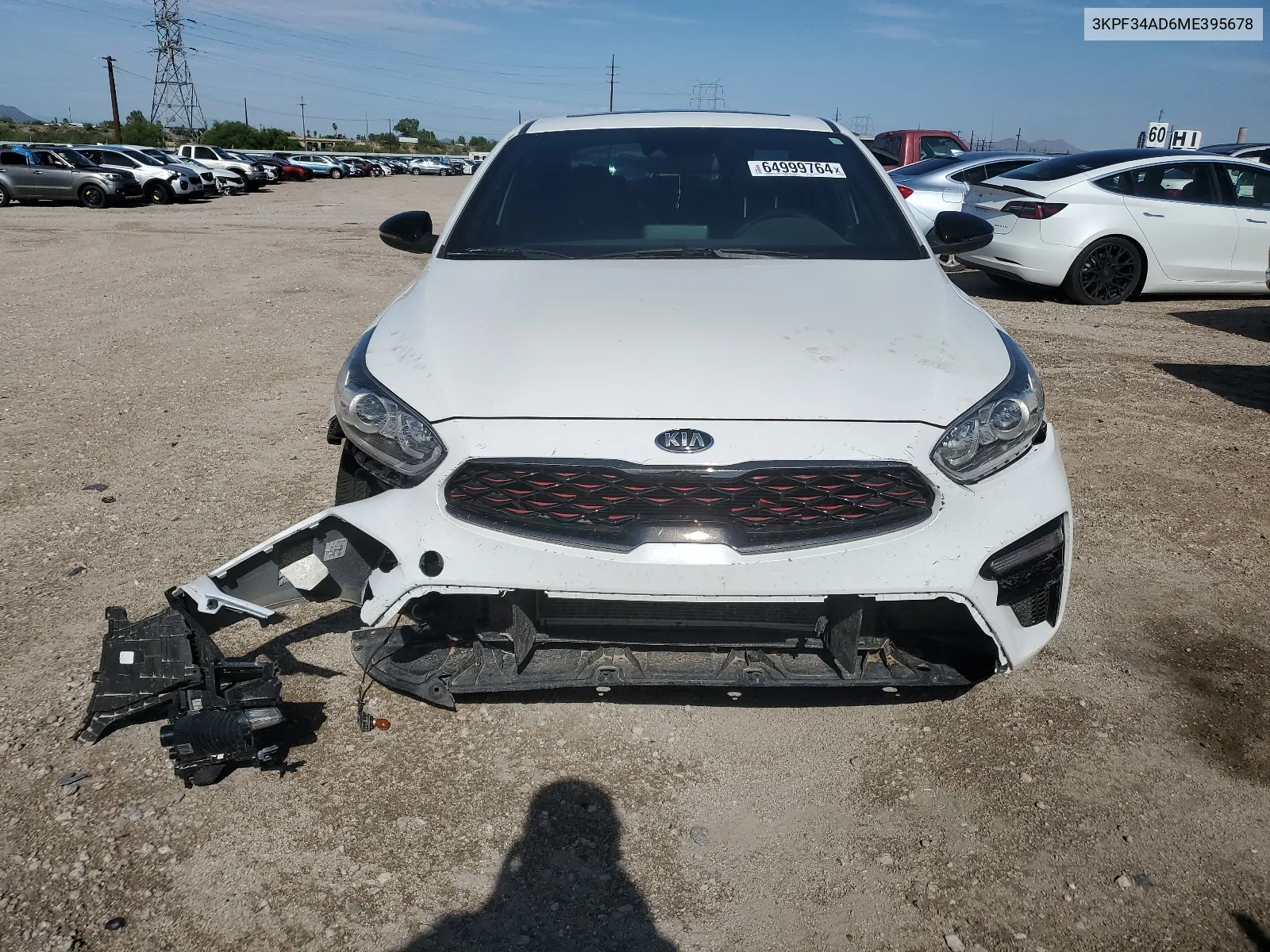 3KPF34AD6ME395678 2021 Kia Forte Gt Line